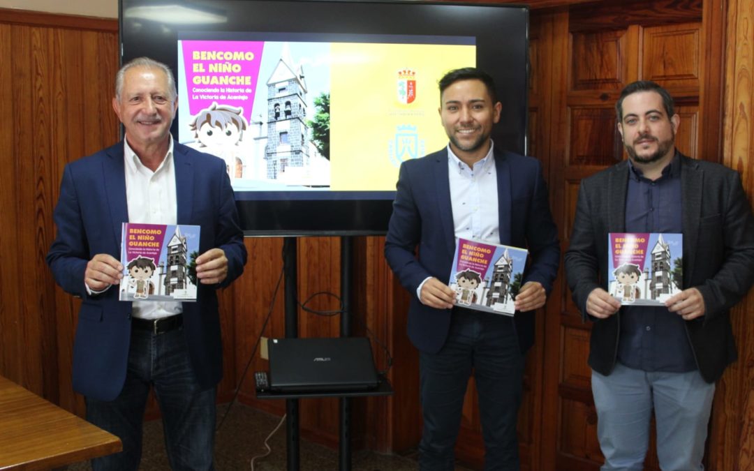 La concejalía de Cultura presenta el libro infantil “Bencomo, el niño guanche”