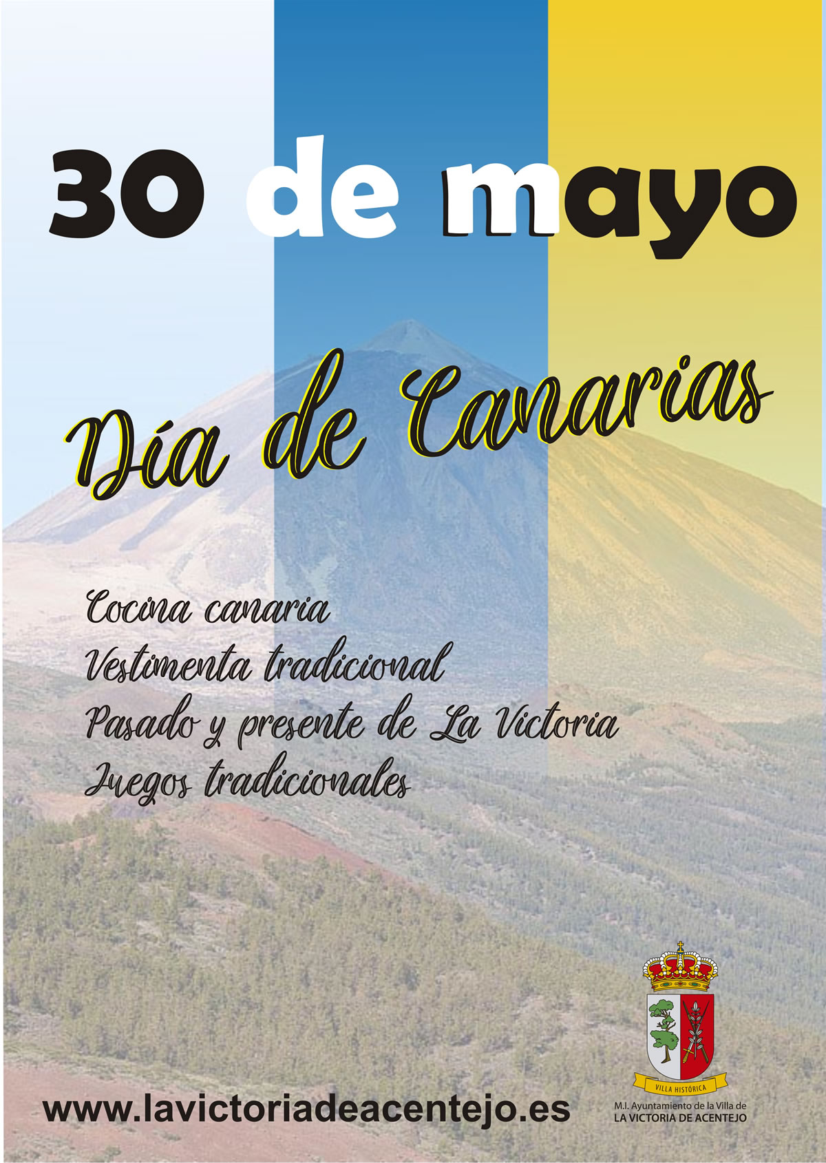 Celebración virtual del Día de Canarias Ayuntamiento de La Victoria