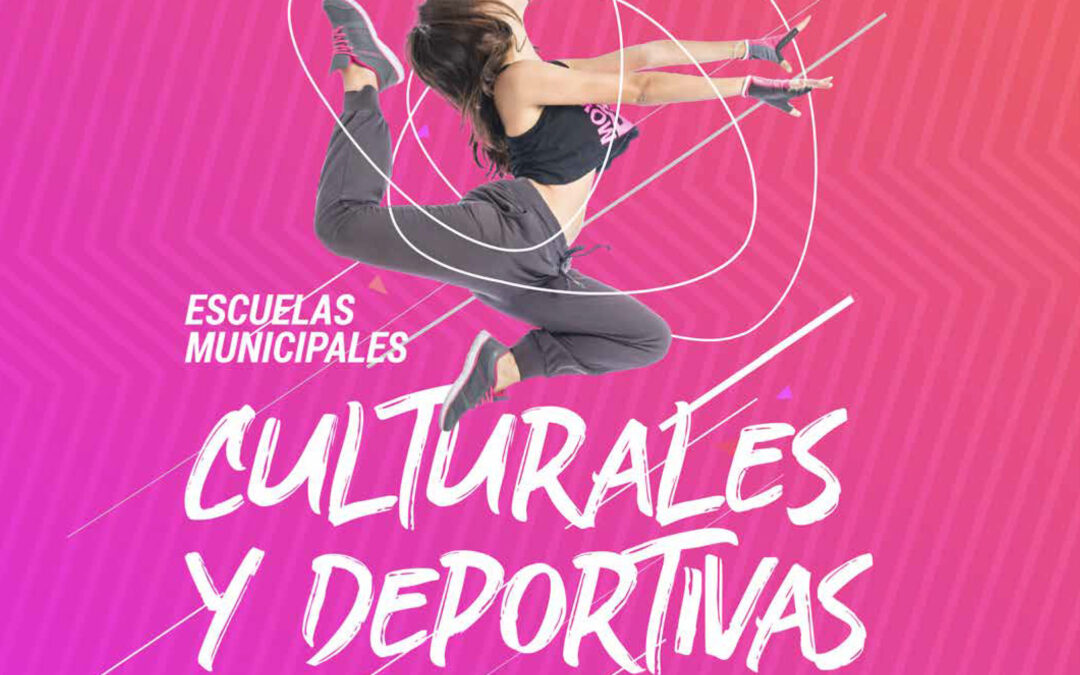 Abierto el plazo de inscripción en las Escuelas Culturales y Deportivas