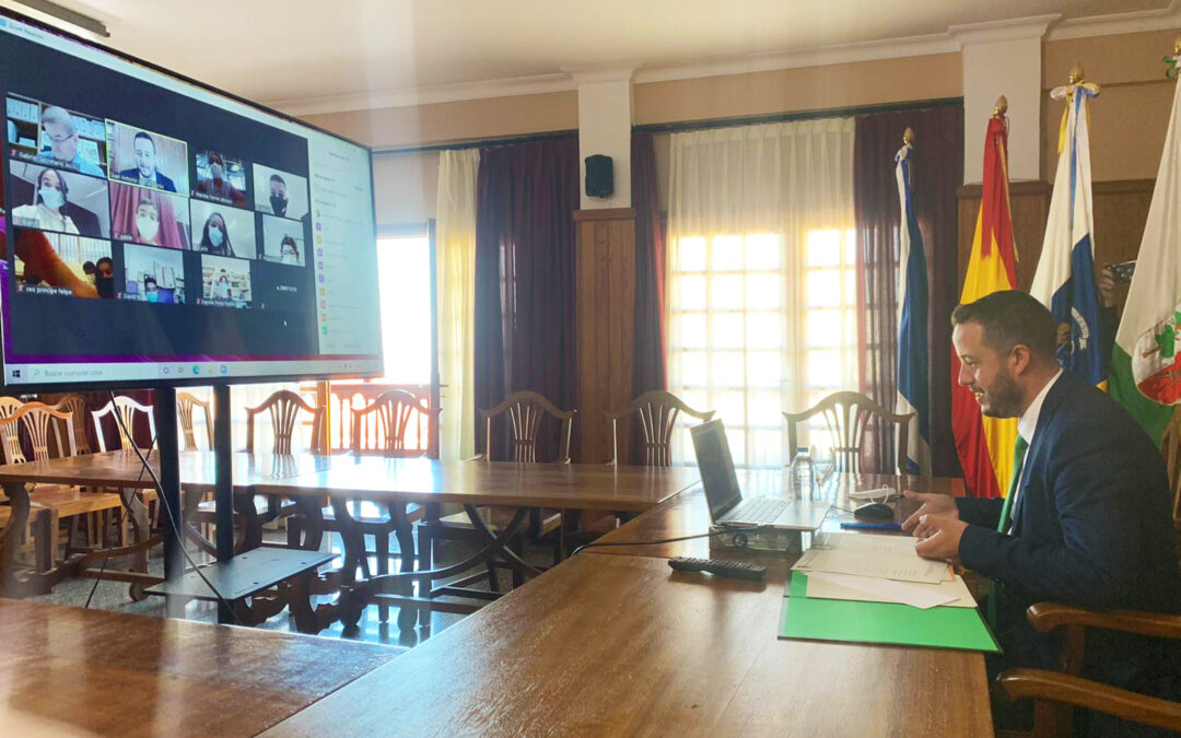 Niños y niñas de La Victoria de Acentejo se convierten en concejales por un día