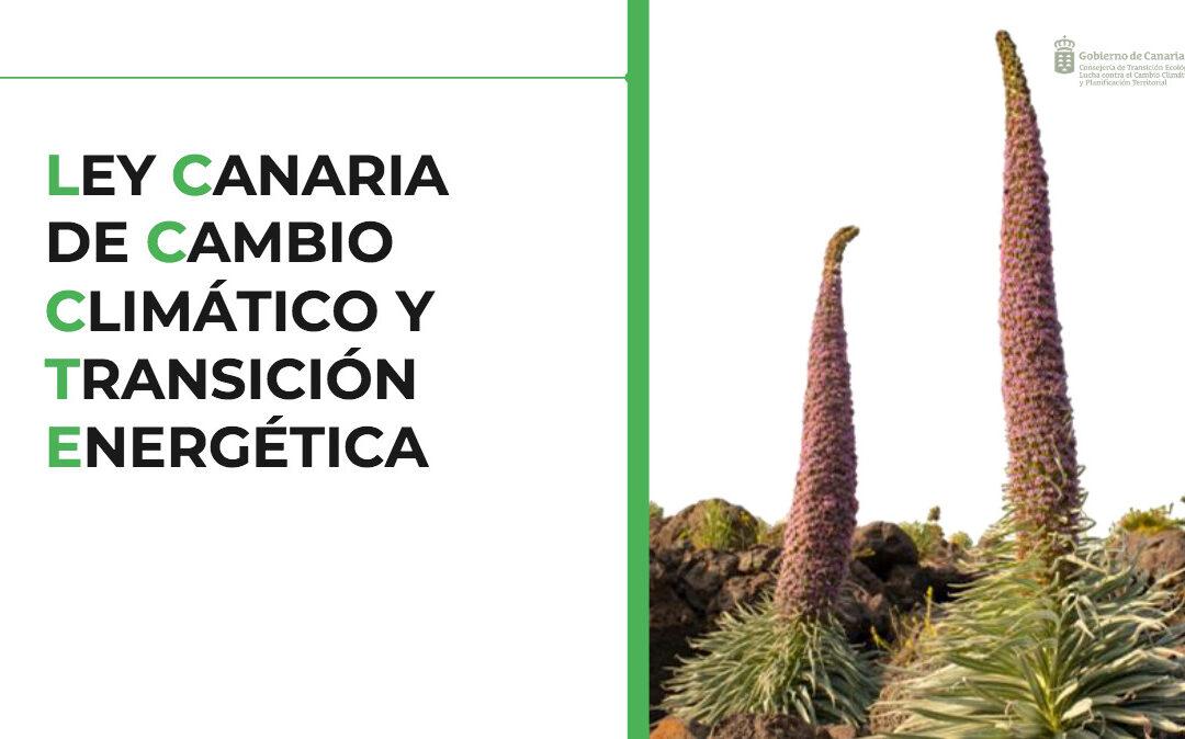 Realiza tus aportaciones al anteproyecto de Ley Canaria de Cambio Climático y Transición Energética