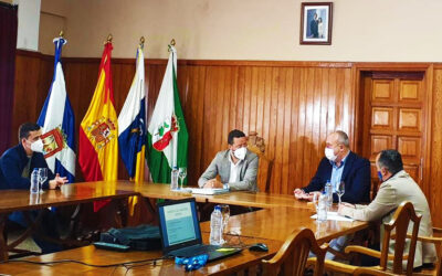 El vicepresidente del Cabildo y el Director Insular de Carreteras visitan La Victoria de Acentejo