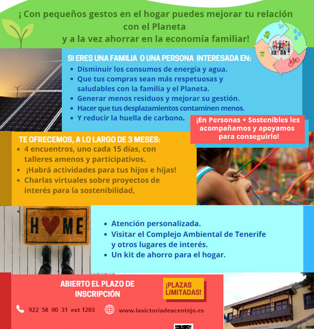 Programa educativo para ahorrar cuidando el medio ambiente