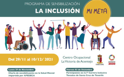 La Victoria de Acentejo lanza su programación por el Día Internacional de las Personas con Discapacidad «LA INCLUSIÓN, MI META»