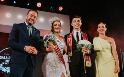 Alexia Izquierdo Bello y Aday Florentín Rodríguez se convierten en la nueva Reina y Míster de las Fiestas de Agosto de La Victoria