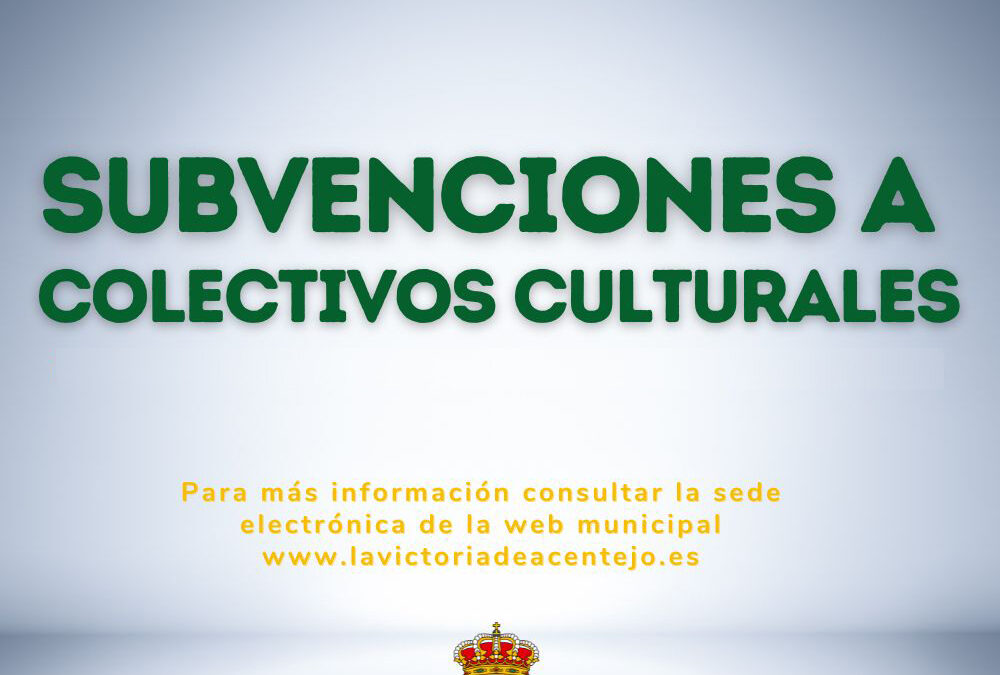 Publicado el listado de adjudicación provisional de las subvenciones a personas y colectivos culturales