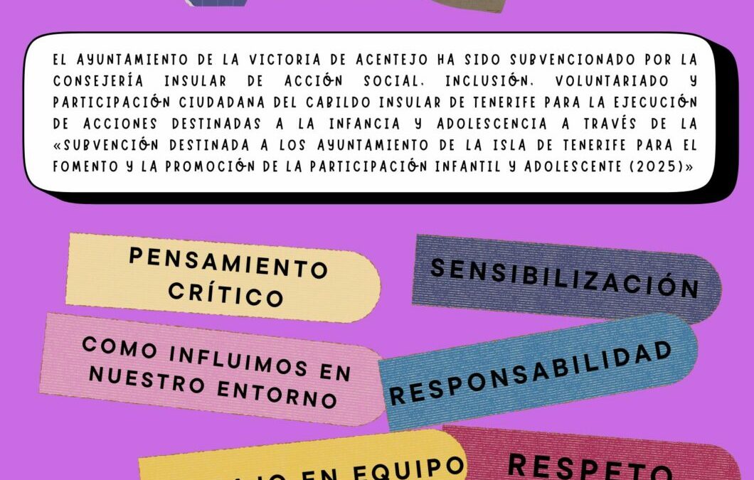 Fomento y promoción de la participación infantil y adolescente