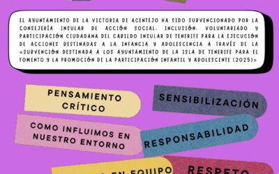 Fomento y promoción de la participación infantil y adolescente