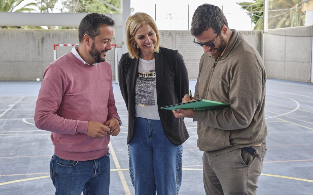 La Victoria de Acentejo mejora las instalaciones del polideportivo de San Juan