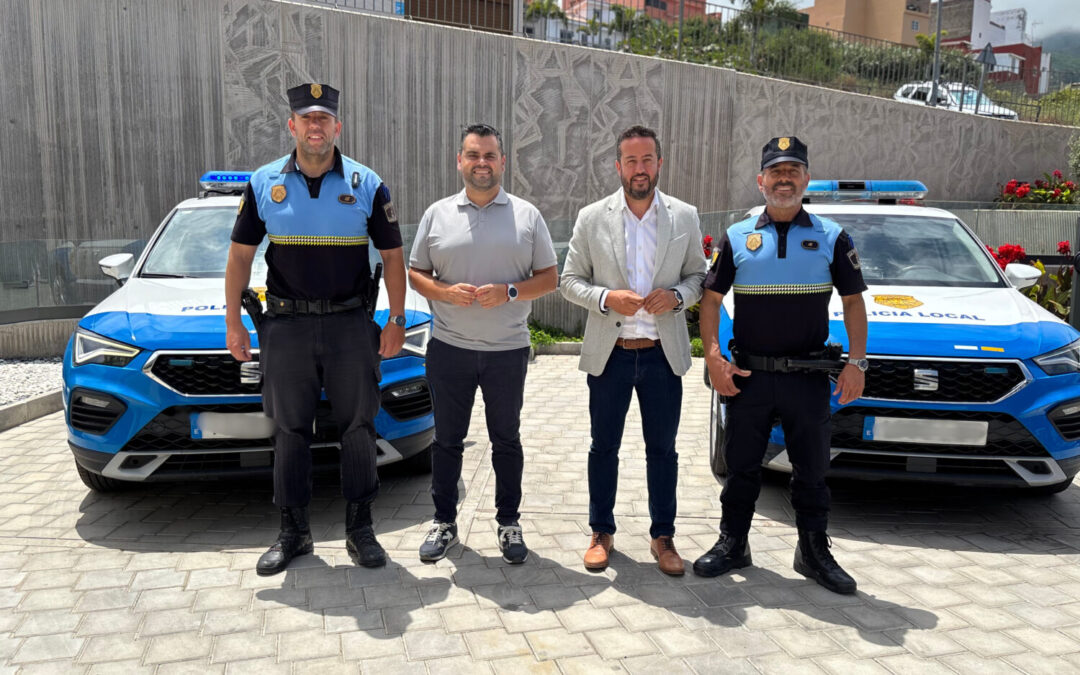 La Victoria de Acentejo incorpora dos nuevos vehículos a la Policía Local
