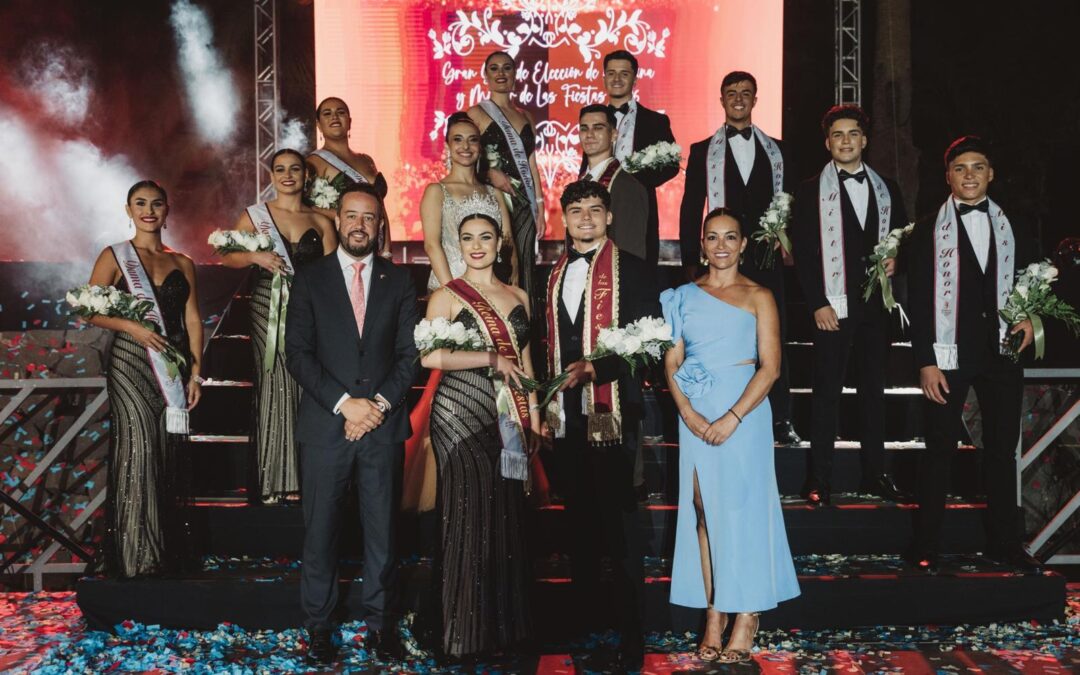 María Delgado Gutiérrez y Daniel Beltrán García Delgado, Reina y Míster de las Fiestas de Agosto 2026 de La Victoria